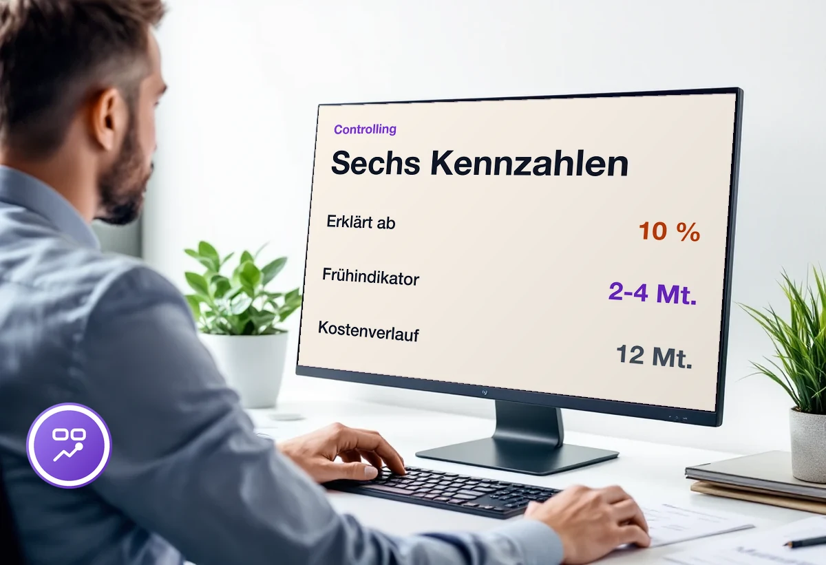 Die wichtigsten Controlling-Kennzahlen für KMU