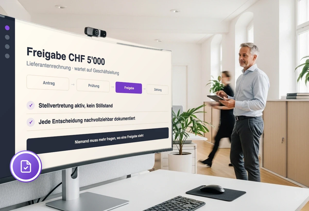 Digitale Freigaben mit Odoo