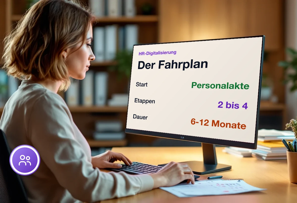 Digitale Personalprozesse aufbauen: Die richtige Reihenfolge