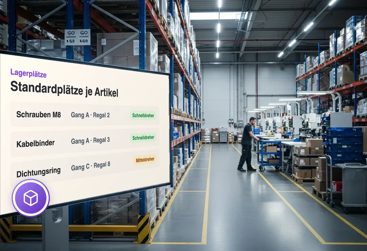 Lagerprozesse effizient organisieren