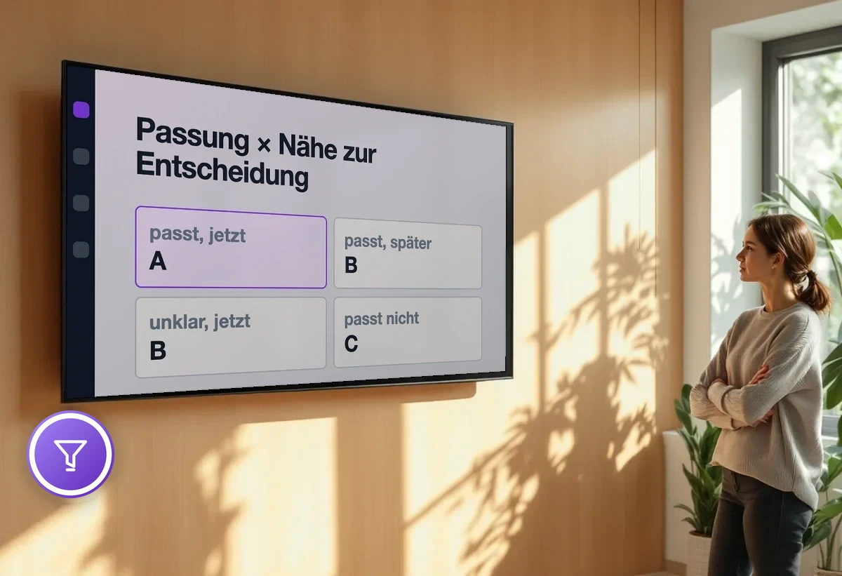Lead-Qualifizierung: Welche Kontakte der Verkauf priorisieren sollte