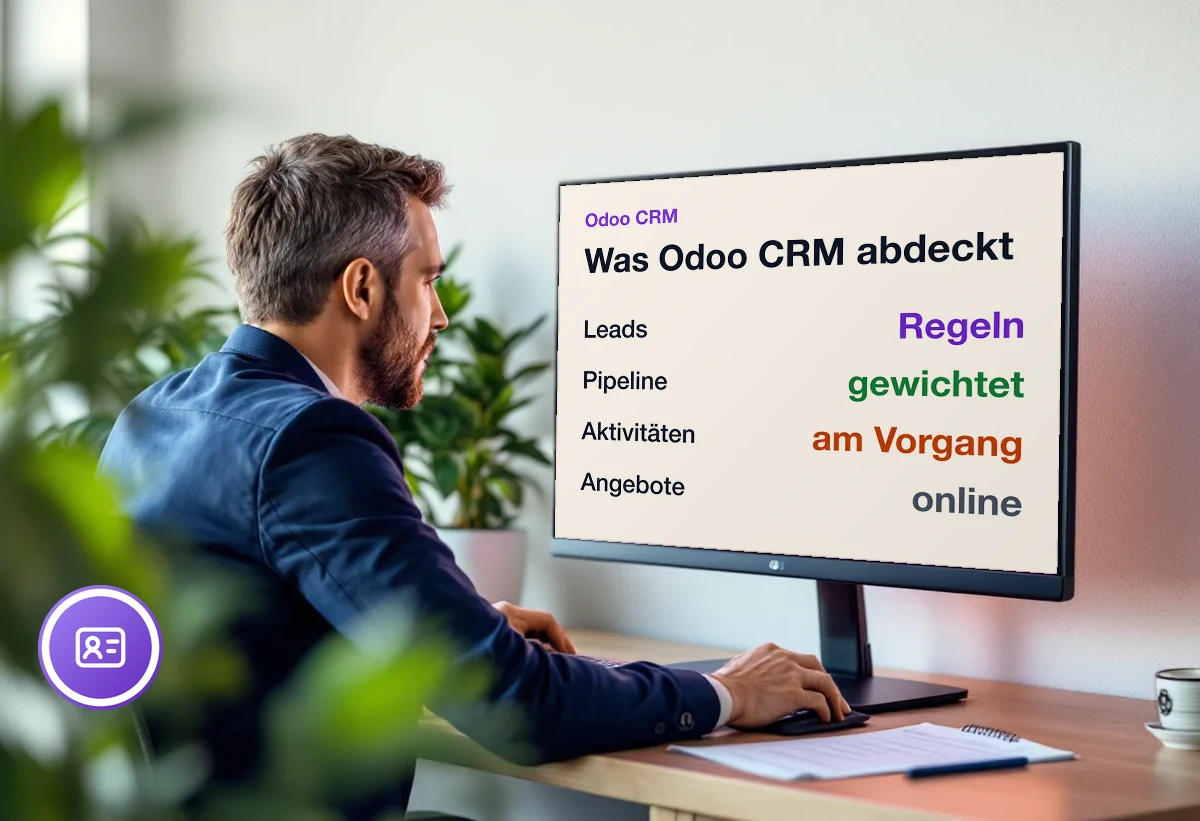 Odoo CRM: Funktionen, Vorteile und Grenzen