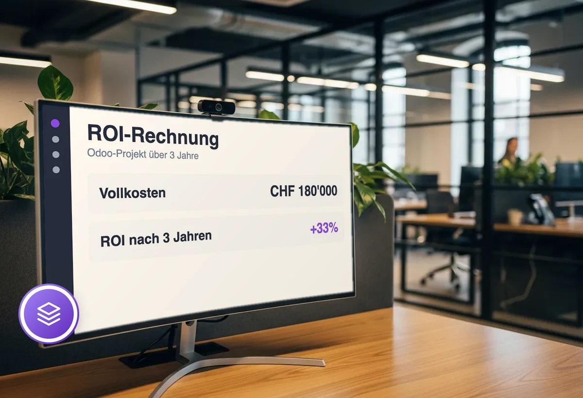 ROI eines Odoo-Projekts: die ehrliche Rechnung für Schweizer KMU
