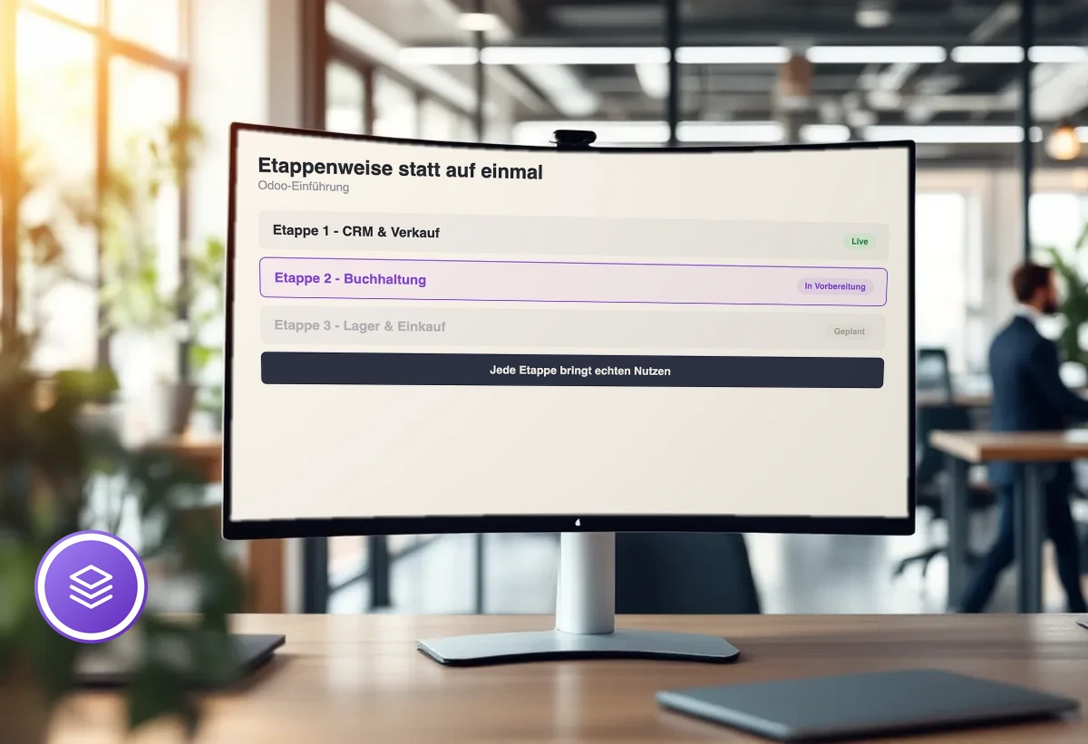 Odoo schrittweise einführen oder Big Bang?