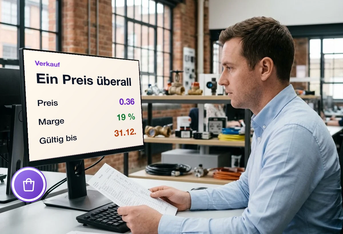 Preise und Preislisten digital steuern: Was der Verkaufsinnendienst beim Anruf des Kunden sieht