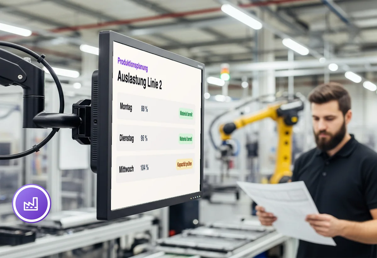 Produktionsaufträge effizient planen
