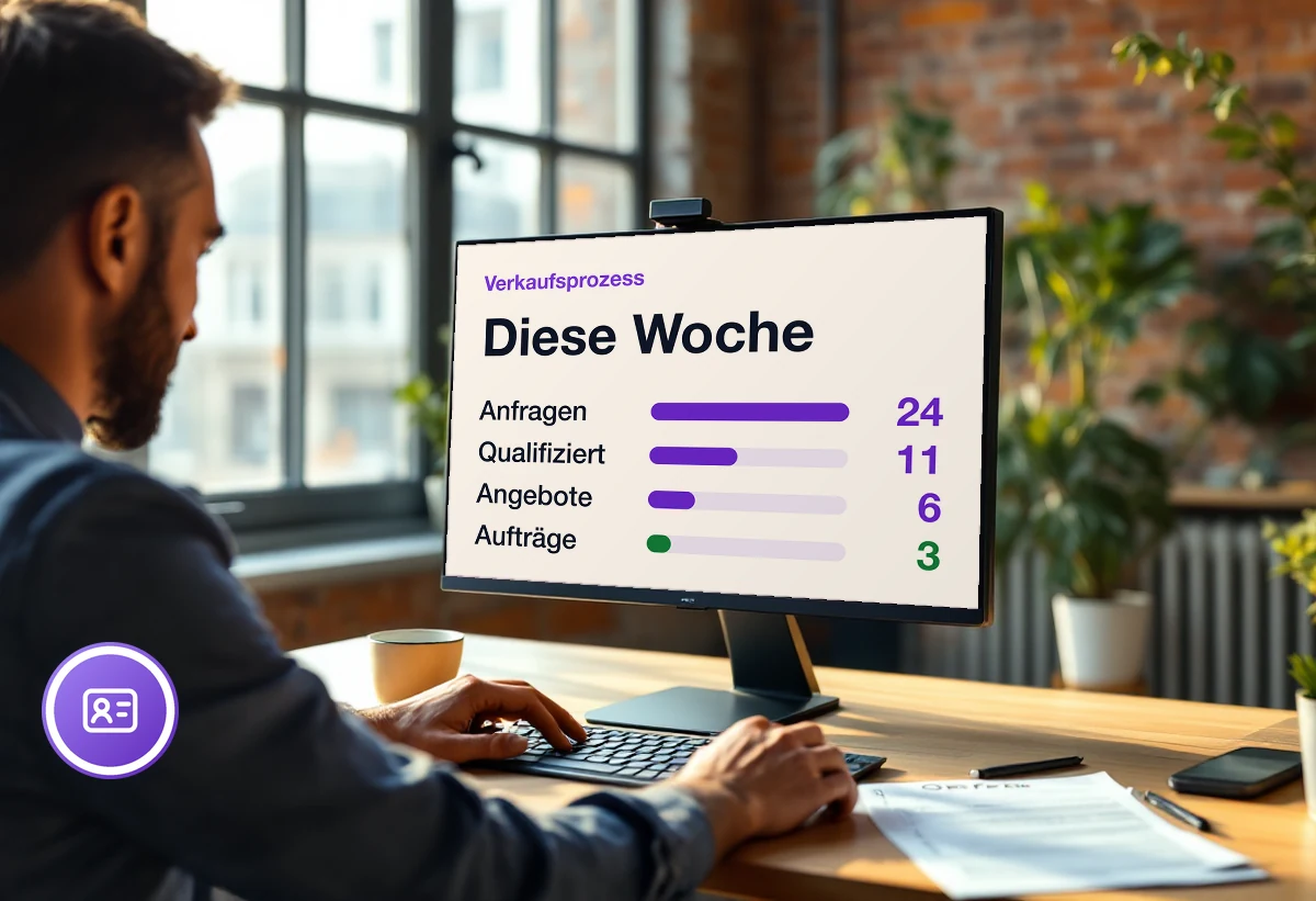 Vom Erstkontakt bis zum Auftrag: Der Verkaufsprozess einfach erklärt