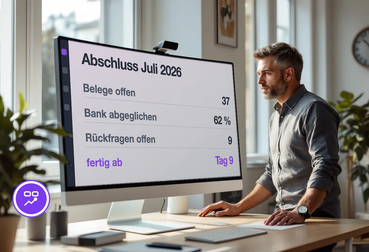Warum Monatsabschlüsse zu lange dauern