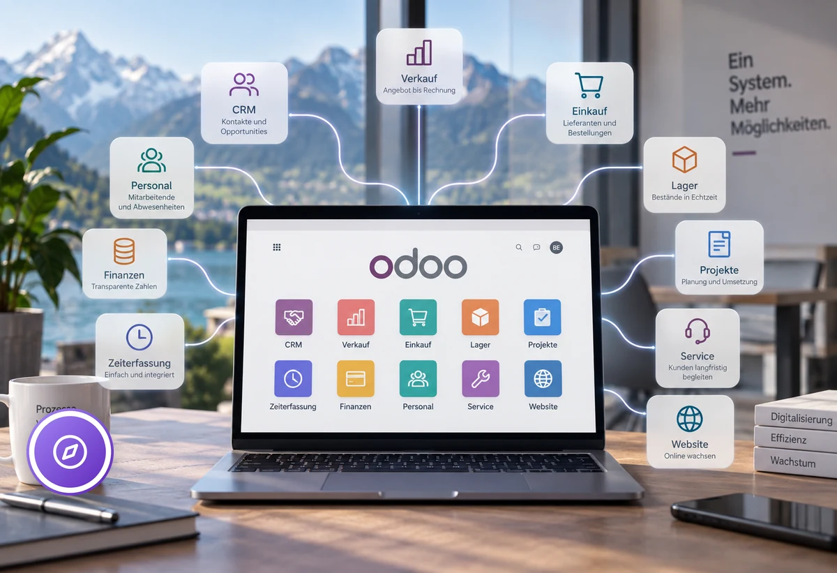 Warum wir Odoo gewählt haben