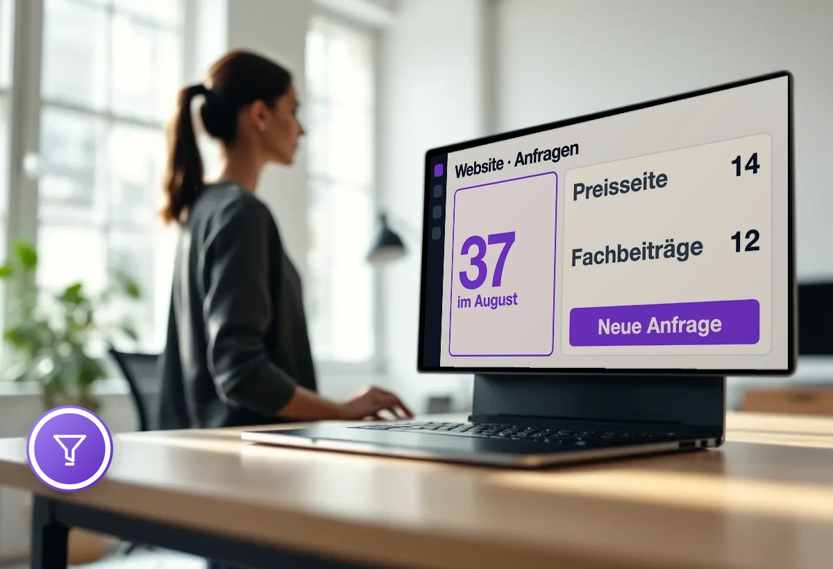 Wie eine Website systematisch neue Leads generiert
