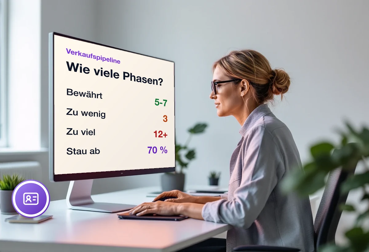Wie viele Phasen braucht eine gute Verkaufspipeline?